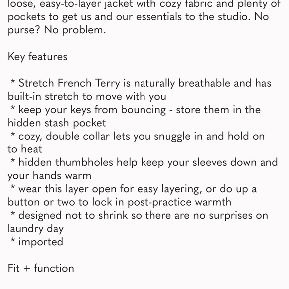 Lululemon Back To Class Jacket Ribbed Striped Green Cardigan Earl Grey 8 - Picture 3 of 9